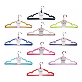 Blandar Ganchos Metal Antideslizante Para Ropa Paquete 10 Piezas