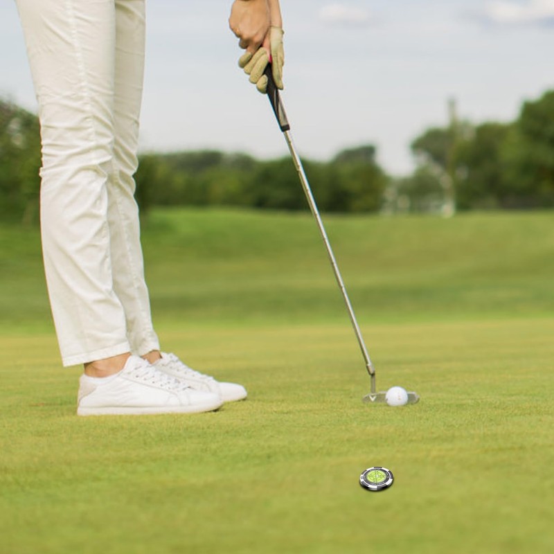 Premium Golf Green Reader Level Ball Marker with High Precision