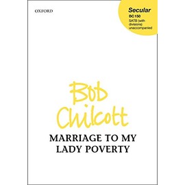 Marriage to My Lady Poverty: Vocal score