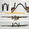 AUXPhome 3 Pack Flute Wall Mount Hanger, Flute Wall Hanger