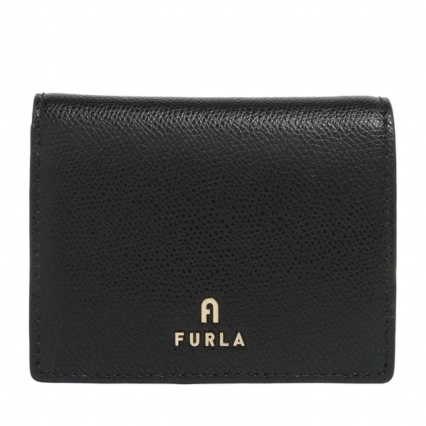 Furla Camelia is a small bi-fold wallet made of printed
