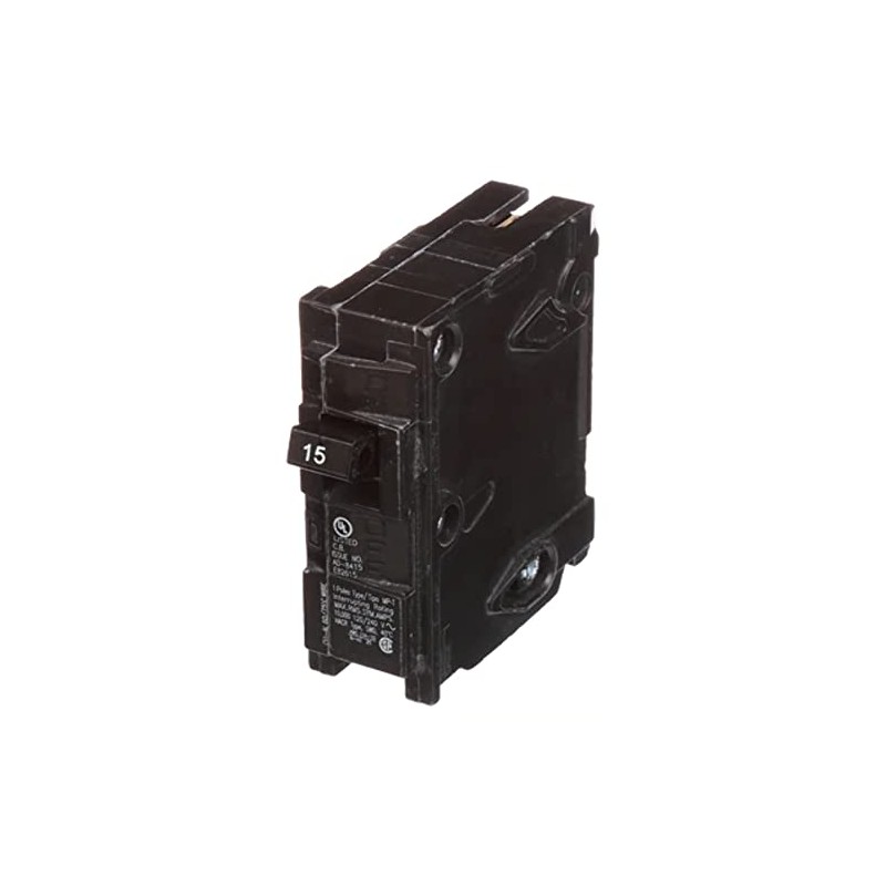 Q115 15-Amp Single Pole Type QP Circuit Breaker