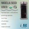 J Mac Botanicals, Organic Nigella Seeds (1 Pound), USDA Certified,