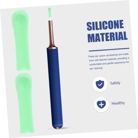 Healvian 30pcs Ear Cleaning Tool Soft Replacement Sleeves for Ear Wax Removal Practical and Easy to Use Comfortable Cleaning Accessories for Family and Friends