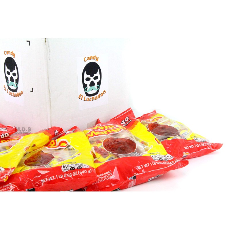 Mexican Candy Vero Mango Paletas Wholesale Lollipops Box Distribution Dulces