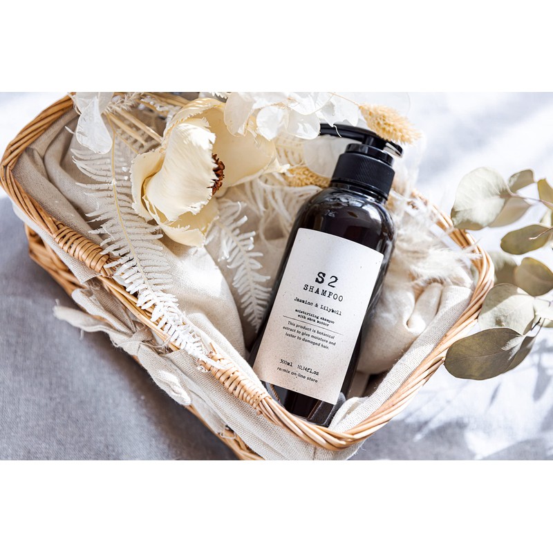 S-2 Shampoo High Moisturizing Amino Acid Shampoo with Shea Butter
