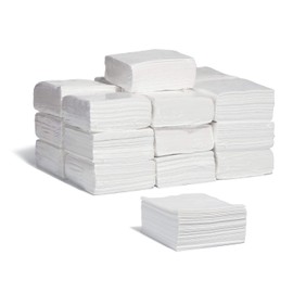 PIG PR70 Maintenance Wipes by - Heavy-Duty - 12" x 13" - 1,000 Wipers (20 Packs of 50) - WIP303, White