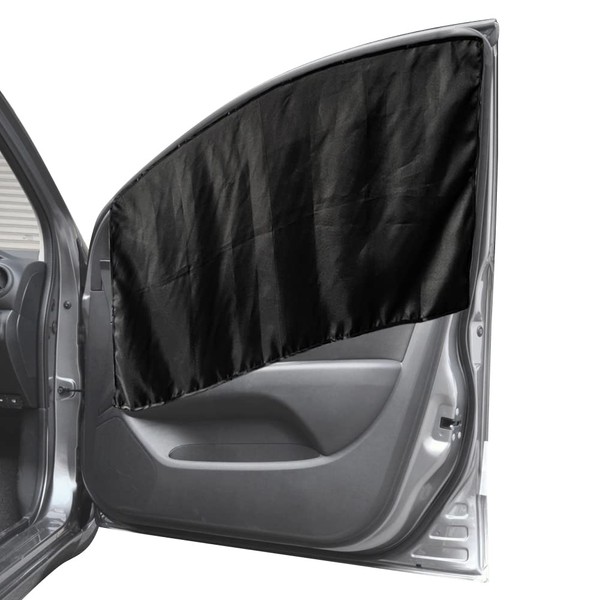 ZATOOTO CT88-BK Car Curtain, Blindfold, Light Blocking, Built-in Magnet, UV