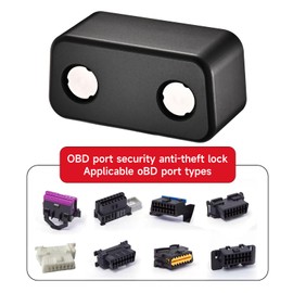 OBD2 Port Immobilizer Tool for Car/SUV/Truck OBD2 Port Protector, OBD2 Lock Immobilizer Protector (Black)
