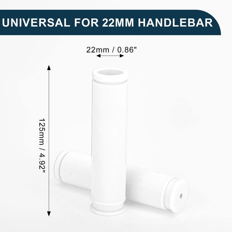 TUCKBOLD Bike Handlebar Grips Covers 125mm Long Lightweight | Bicycle