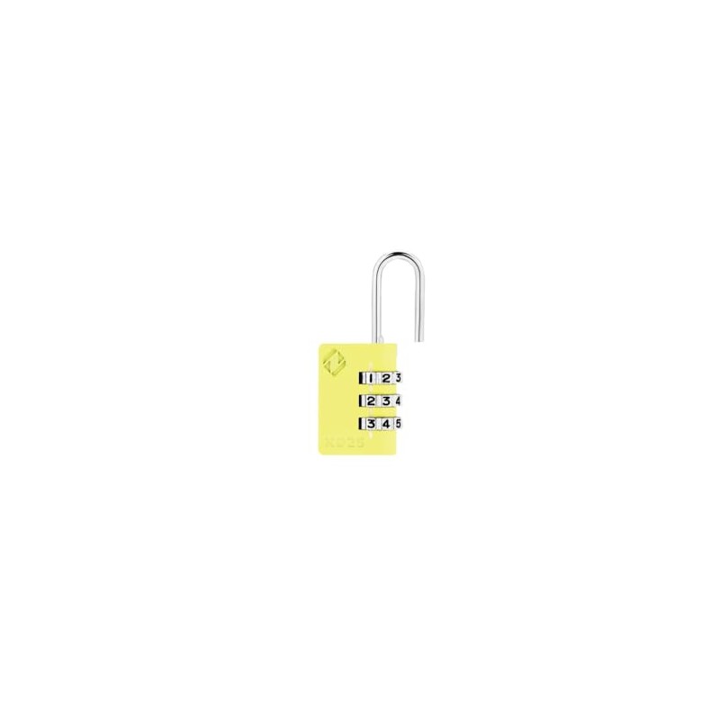 ZARKER XD25-Y Zarker 3-Digit Dial Type Padlock, Safe Security Goods,