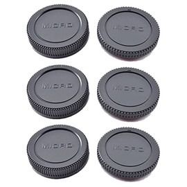 ATAK Micro Four Thirds Caps Compatible (Panasonic Panasonic, OLYMPUS Olympus) / Lens Rear Caps & 3 Body Caps Total 6 Pieces