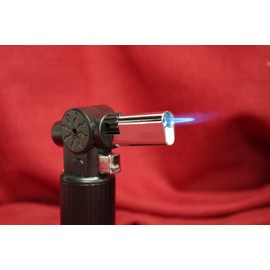 A.A.E. - Jet Torch Butane Refillable LighterBLACK for Camping Hunting Grilling Cooking, Soldering