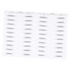 Baluue Hair-like Eyebrow Sticker 2 Sheets/20 Pairs Brow Tint for