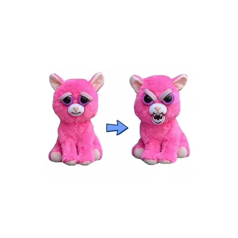 Feisty Pets Lady Monstertruck the Pink Cat (Extinct – No