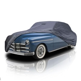 DaShield Ultimum Series Car Cover for Plymouth P11 Standard 1941 4-Door Sedan Upgraded Fabric All Weather, Semi-Custom Fit, Indoor/Outdoor Use, UV, Dust, Snow, Rain Protection, Durable & Waterproof