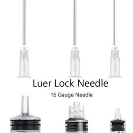 16 Gauge 1.5inch（100 Pack）Needle for Lab, Industrial Dispensing Accessories