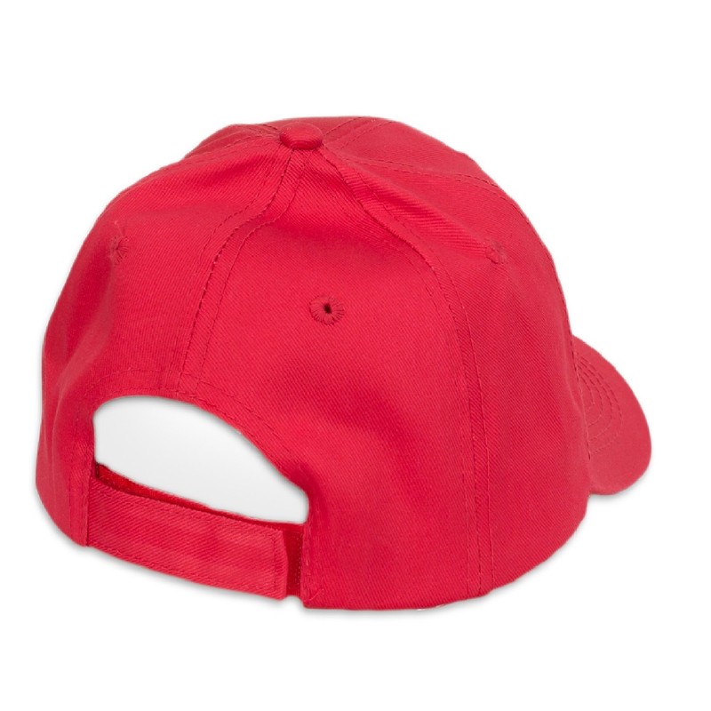 morefaz Unisex Boys Girls Baseball Cap Red Children's Cap Alphabet