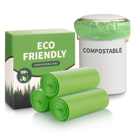 Eargardin Bolsas compostables de 5 galones, 45 unidades