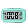 Peakeep Night Light Digital Alarm Clock Battery Operated with Indoor