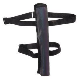 Luxshiny Fan Holste r Folding Fan Sleeves, Hand Fan Holder with Stretchy Straps Rave Fan Accessories