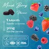 Tasty Vegan 7mg Iron Gummies by Known Nutrition, 60 Two-a-Day