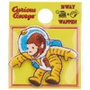 Minoda Curious George Mini Patch Astronauts U01Y1619 Brown