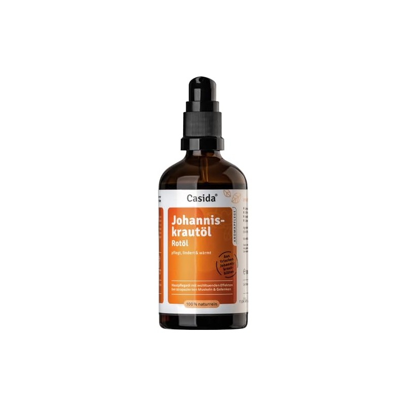 Casida® St. John's Wort Oil Red Oil - Warming Soothing
