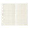 Noritsu Bindex Personal Organizer Refill, Mini 6, 9 Split Frame,