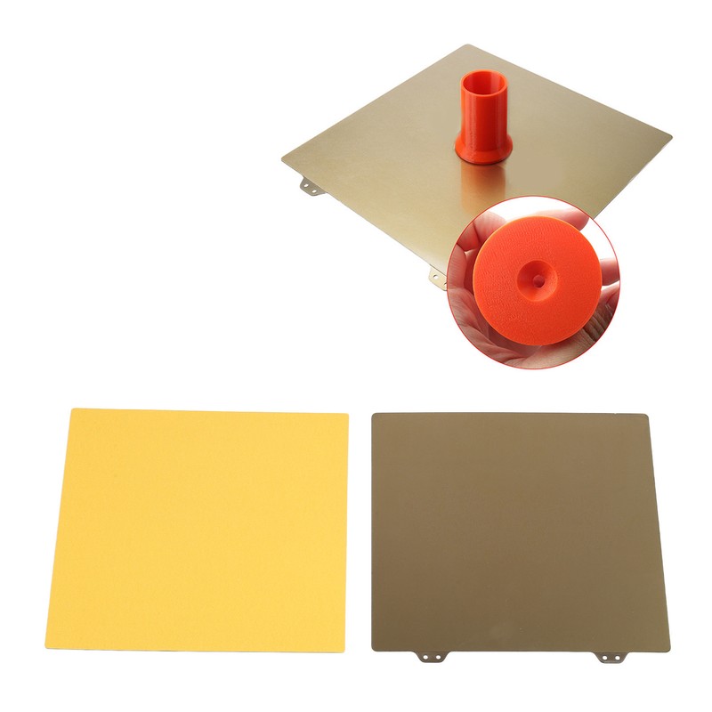 PEI Flexible Plate Double Sided Gold Powder Spring Steel Sheet