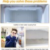 Refrigerator Drain Hole Brush Set,5PCS Fridge Drain Hole Cleaning Drain