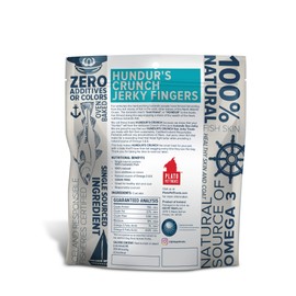 PLATO Dog Treats - Hundur's Crunch Jerky Fingers- 3.5 oz (4 Pack)