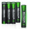 BEVIGOR AAA Batteries Rechargeable 8 Pack,1100 mAh High Capacity and