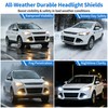 HOPESPANNER Headlight Lens Cover Headlight Headlamp Lense Clear Lens Cover