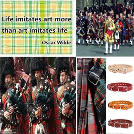 Dogdom Adjustable Leather Dog Collar for Small Dogs – Soft, Breathable Cowhide with Gift Pouch, Fits 12.5–17.75", Ideal for French Bulldogs, Dachshunds, Corgis (Red)