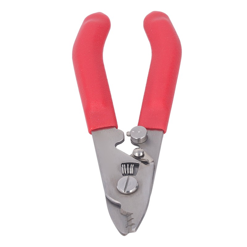 Fiber Optic Stripper Stainless Steel 3 Port Wire Stripper Pliers