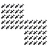 50pcs Car Bumper Trim Clips Wheel Arch Trim Splash Guard