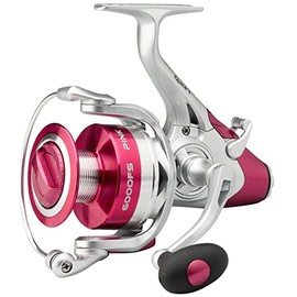 DAM Quick 1 FD Fishing Reel, Spinning Reels, High Speed Fishing Reel for a Smooth and Powerful Fishing Experience, Unisex, Black, 2000