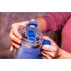 NERTHUS FIH 1435 tazza termica 600 ml blu con coperchio