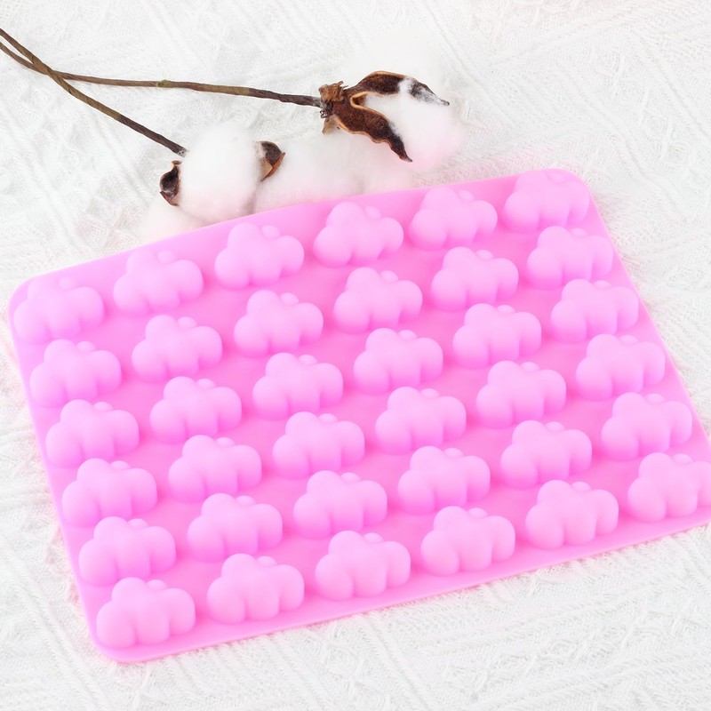YIMINGMOLD Clouds Shaped Silicone Chocolate Molds Cloud Chocolate Mold For