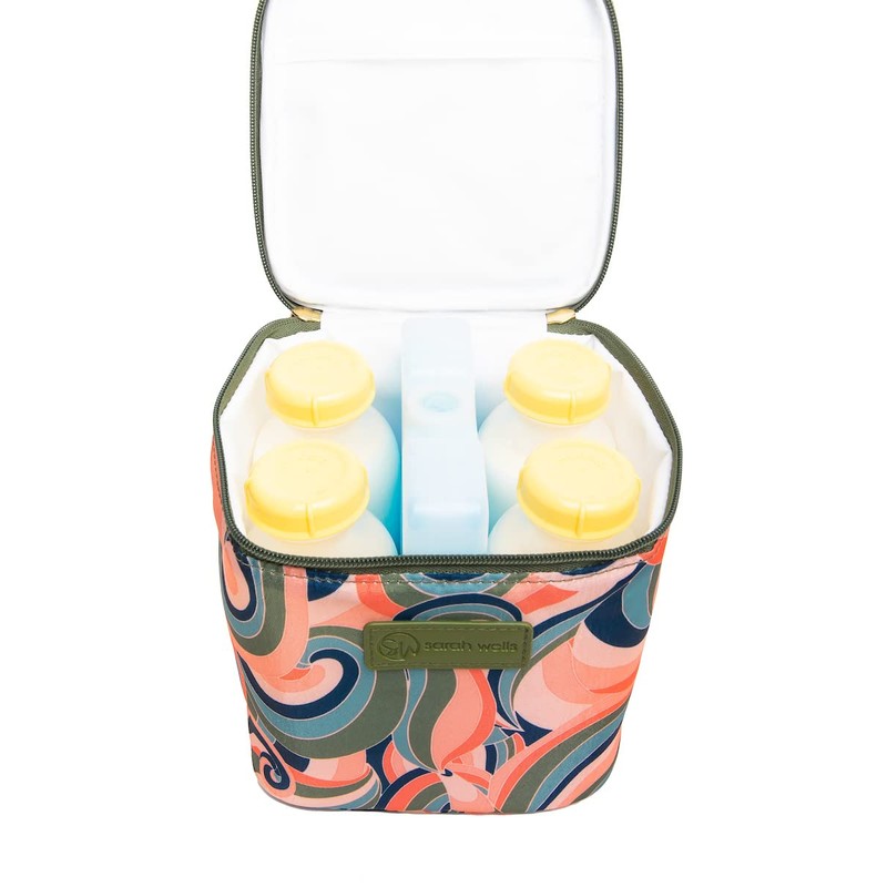 Sarah Wells Cold Gold Breastmilk Cooler Bag with Safety Tested