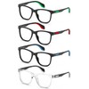 Oversized Women Reading Glasses Men 2.5 Big Readers for Unisex