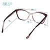 2SeeLife Purple Women's Vivid Cat Eye Reading Glasses – Trendy