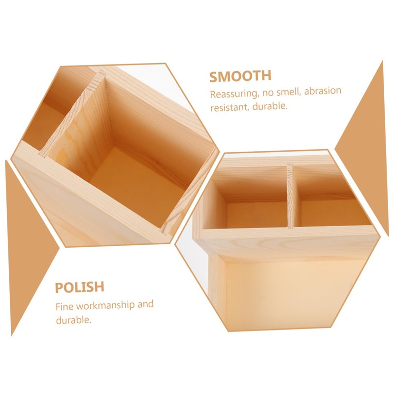 Mikinona Manicure Tool Storage Box Nail Art Brush Holder Nail