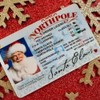 Santa's Lost Driving Licences,Christmas Eve Key Box Gift Xmas Tree
