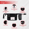 Schoolbelt Premium Teacher Apron / 8 Varied Pockets/ID Sleeve/Drink Pouch/Retractable