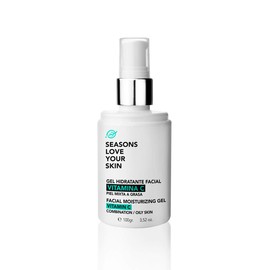 SEASONS LOVE YOUR SKIN - gel hidratante refescante facial oil control con vitamina C para piel mixta a grasa 100 ml - 100 ml - Daily Care