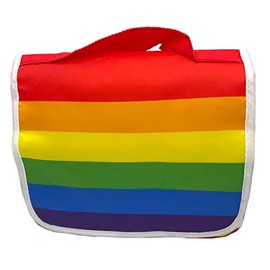 Puckator Somewhere Rainbow Hanging Toiletry Makeup Wash Bag - Make Up Bag - Travel Toiletries Bag - Wash Bag for Women and Men - Toiletry Bags - Travel Makeup Case - Cosmetic Bag - Wash Bag for Kids