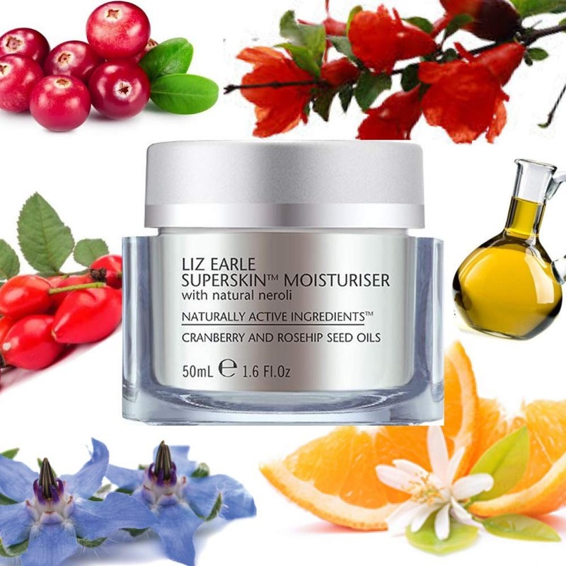 Liz Earle Superskin Moisturiser With Natural Neroli 50ml Jar For