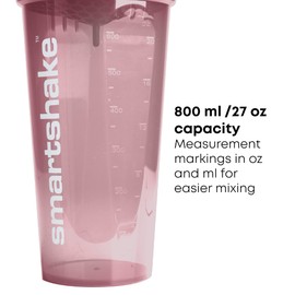 SmartShake Shaker Lite Series, Deep Rose - 1000 ml.